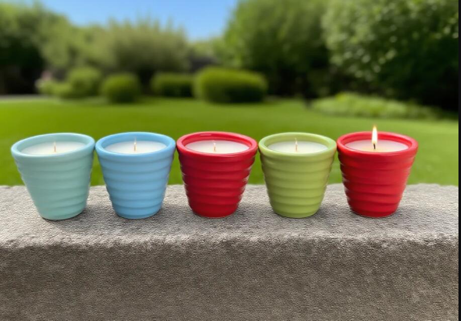 Textured Ceramic Jar